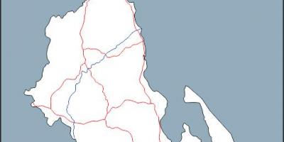 地図のマラウイ地図概要